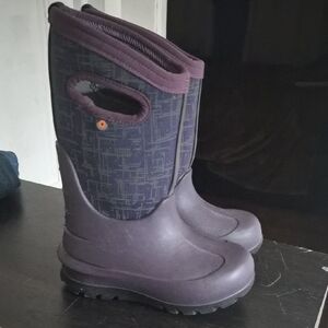 Bogs Purple Kids Rain & Snow Boots